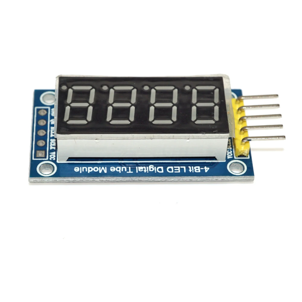 Okystar OEM/ODM 4 Bits Drive LED Digital Tube Display Module 4 Digit LED Display TM1637 595 IC