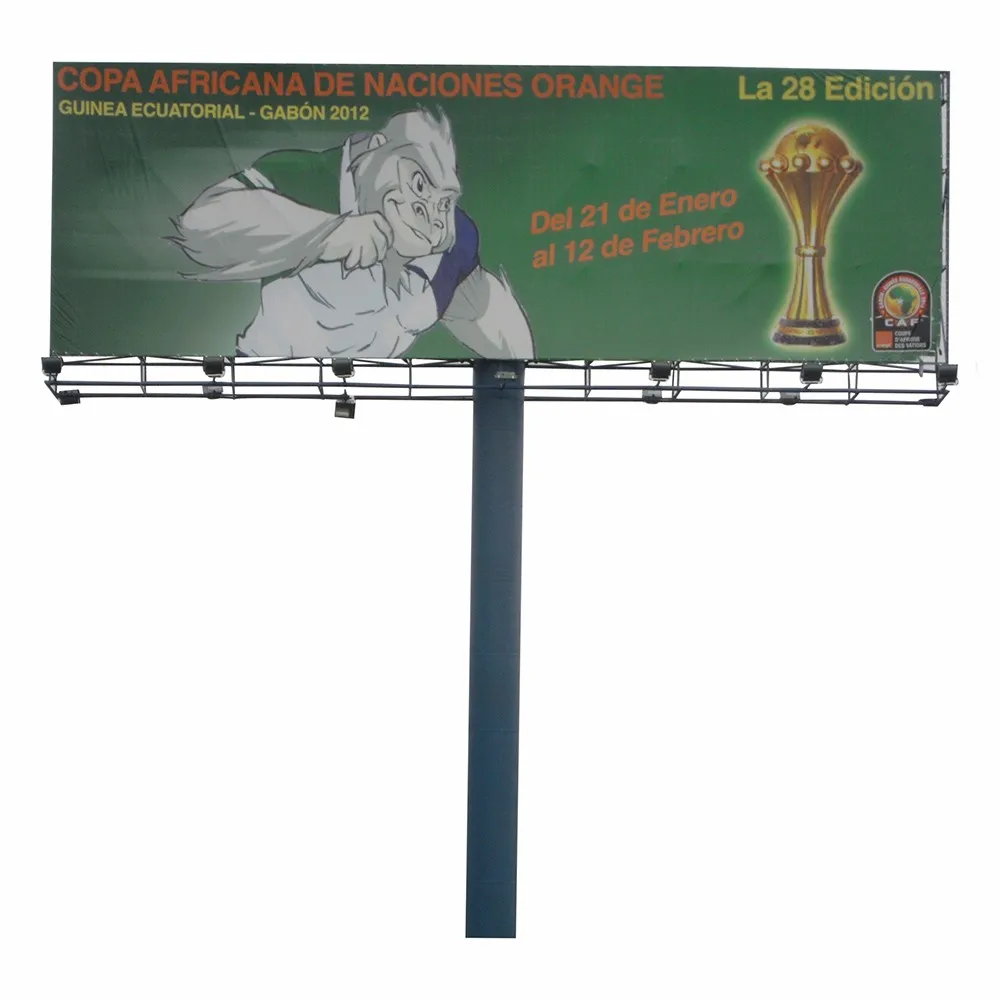 Outdoor advertising signs billboard double sided led display board