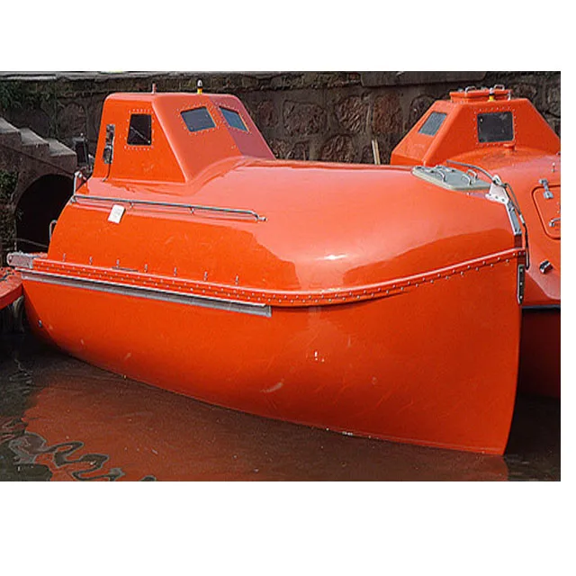 SOLAS F.R.P free fall lifeboat for lifesaving and rescuing