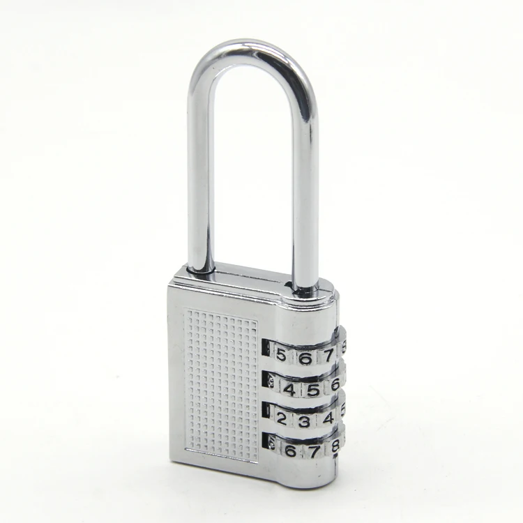 Safety Luggage Password 4 Digits Number Code Combinations Padlock