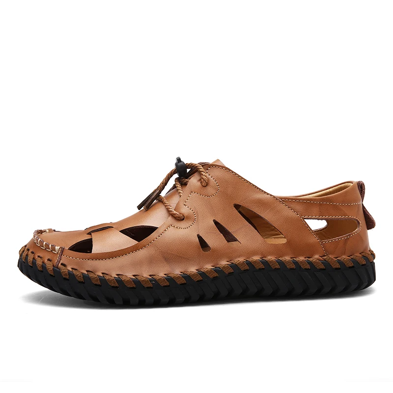 Fashion Summer Leisure Leather men Shoes