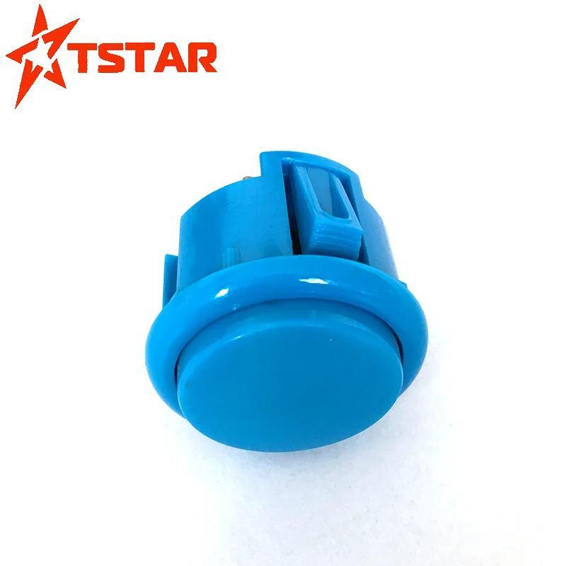 Заводская низкая цена Различные цвета 30 мм Sanwa Кнопки Настенный Круглый переключатель с бесплатным образцом