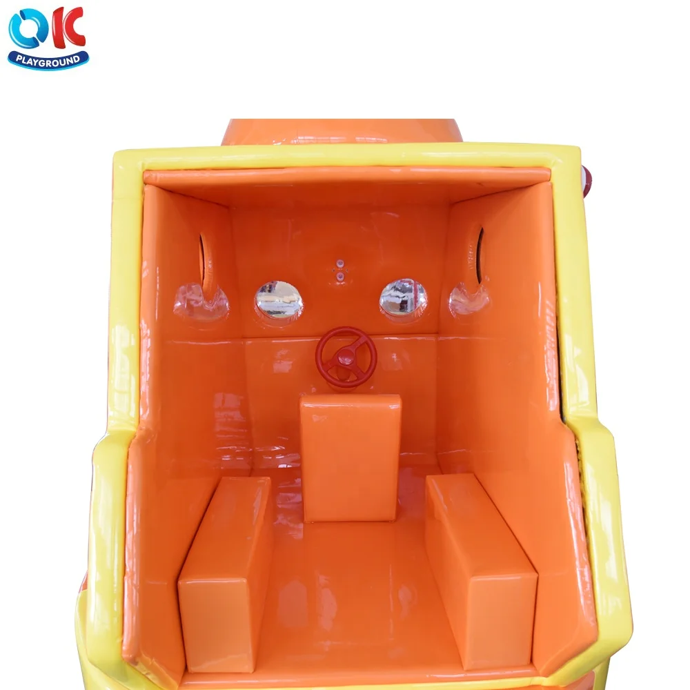 OK Playground tank theme soft play electric toys indoor playground equipment