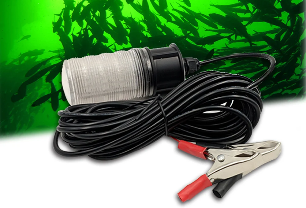 Attracts Fish DC12V 10W Fishing Led Light LED Underwater Night Fishing Light