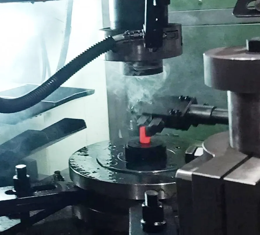 Brass fittings brass valve hot forging press Chinese automatic valve forging press manufacturer