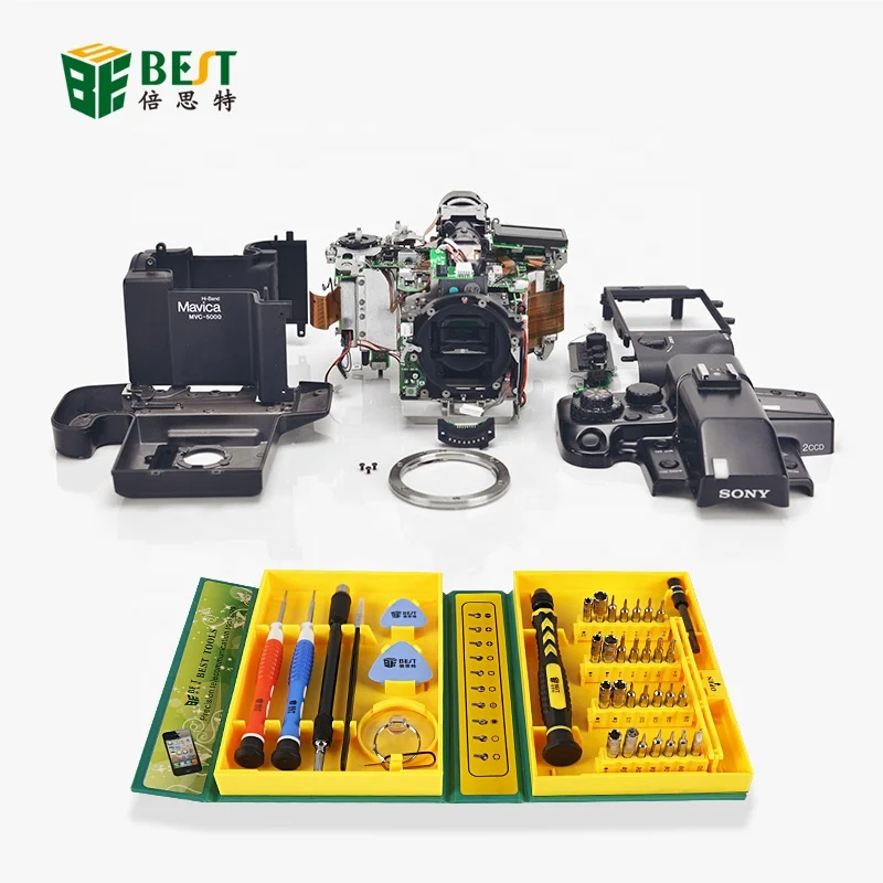 BST-8921 38pcs Top Quality Precision Cordless Torx Screwdriver Drill Bit Set DIY Tools Set for Repairing Computer