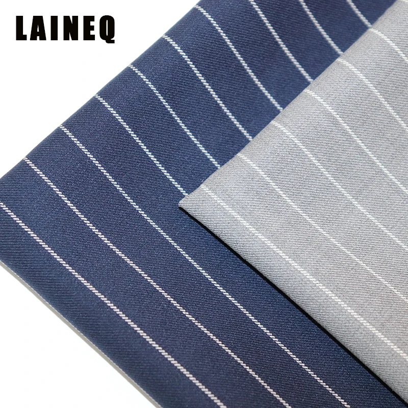 sheep wool stripe suiting fabric western formal wear for men