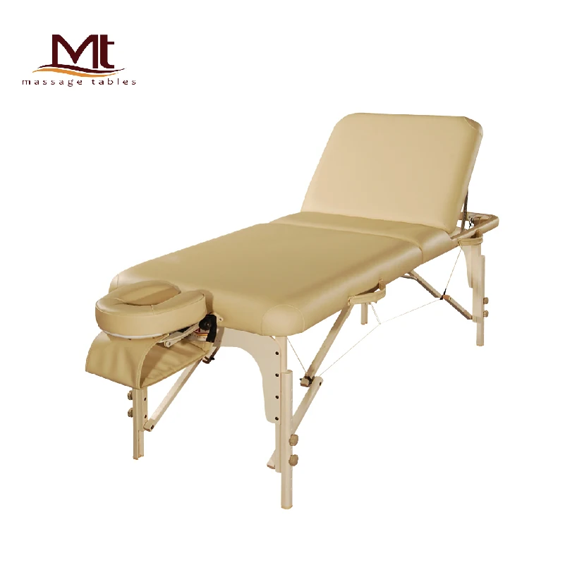 Mt Luban Nadine Folding Adjustable Face Cradle Cheap Salon Bed Portable Massage Table Lightweight Massage Bed
