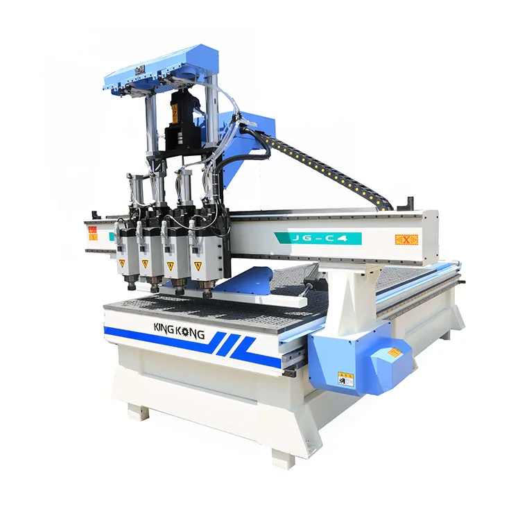 CE Certified High Speed 6.0KW Woodworking CNC Router 4 Axis