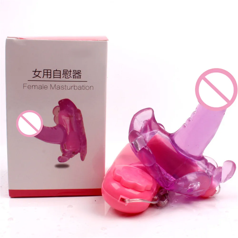 Silicone Vlitoris Vibrator Dildo Sex Toy Female Masturbation Tool Butterfly Clitoris Vaginal Stimulation Artifical Masturbation