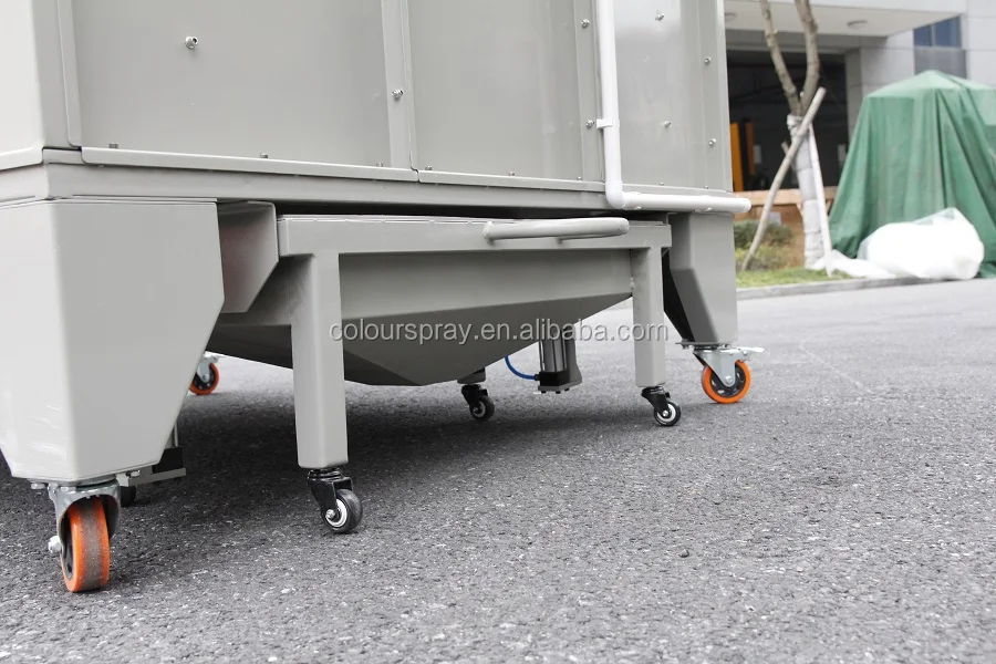 Car rim powder coating painting cabin alloy wheel spray booth