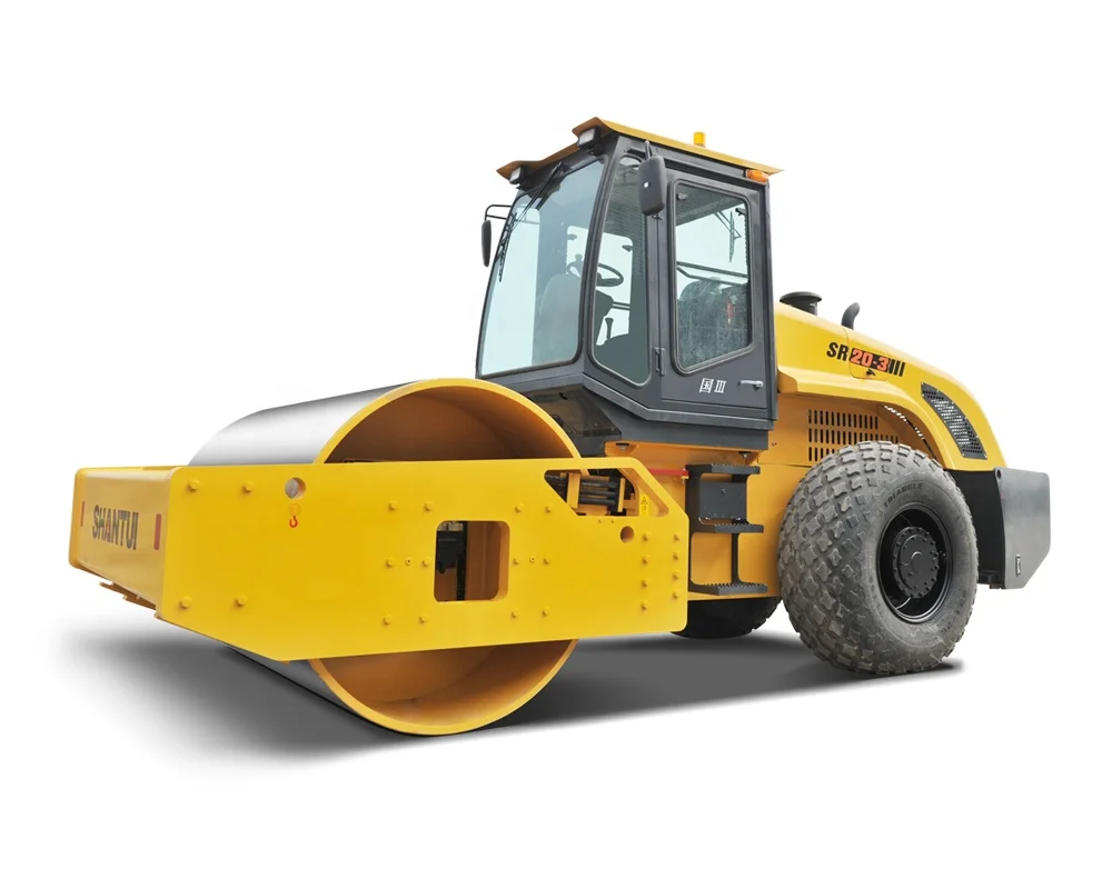 Shantui 10ton Double Drum Vibratory small road roller SR10D