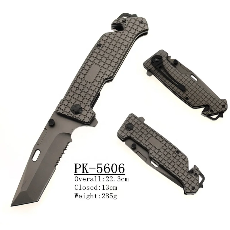 
Amazon Survival Knife Hunting Knife Camping Tactical Military Folding Top Sale Outdoor Stainless Steel 