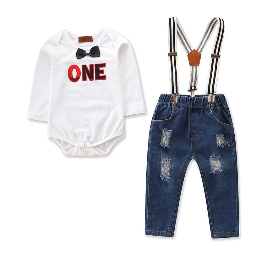 Short sleeves 6M-3T 2pcs rompers set summer toddler clothes for european boys