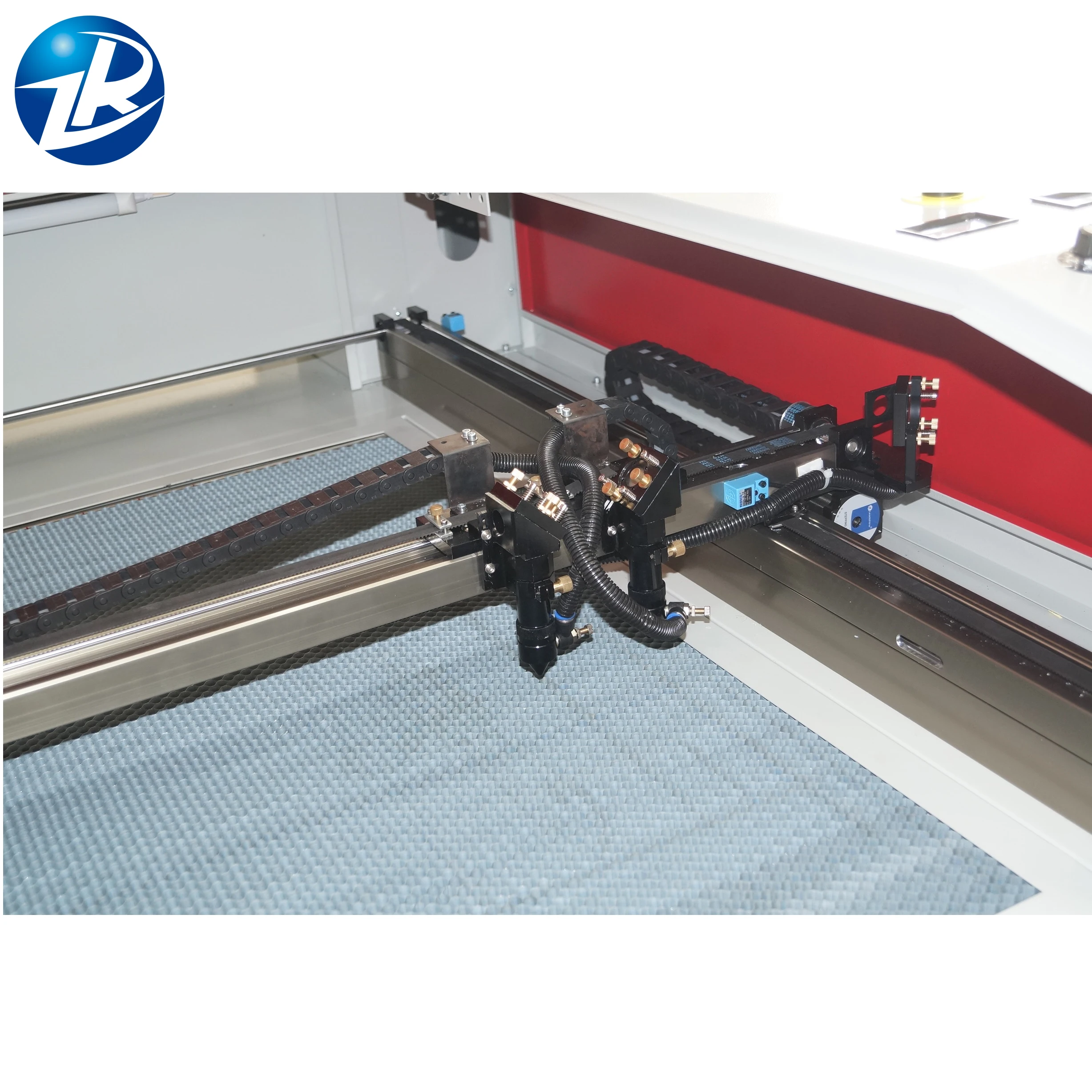 SHZR 1610 80W-170W Leather Screen Protector Laser Cutting Machine With Camera Sheet Metal Laser Cutting Machine