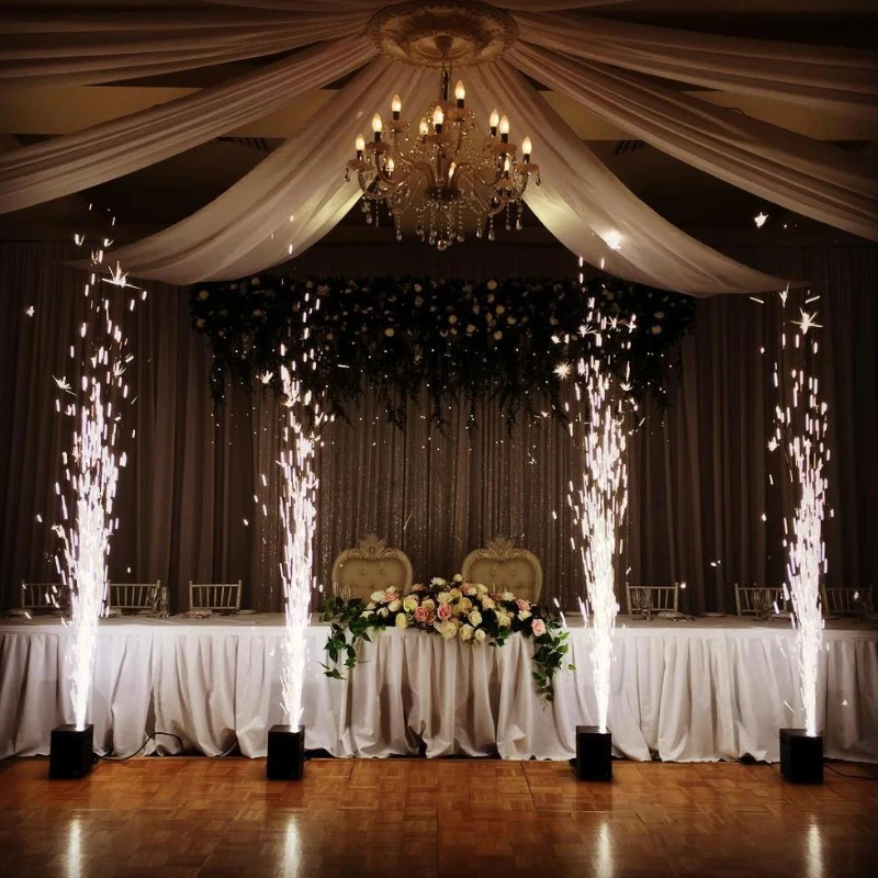 Sparctic Electronics Fountain Sparkler Fireworks Cold Spark Machine For Wedding Party Stage