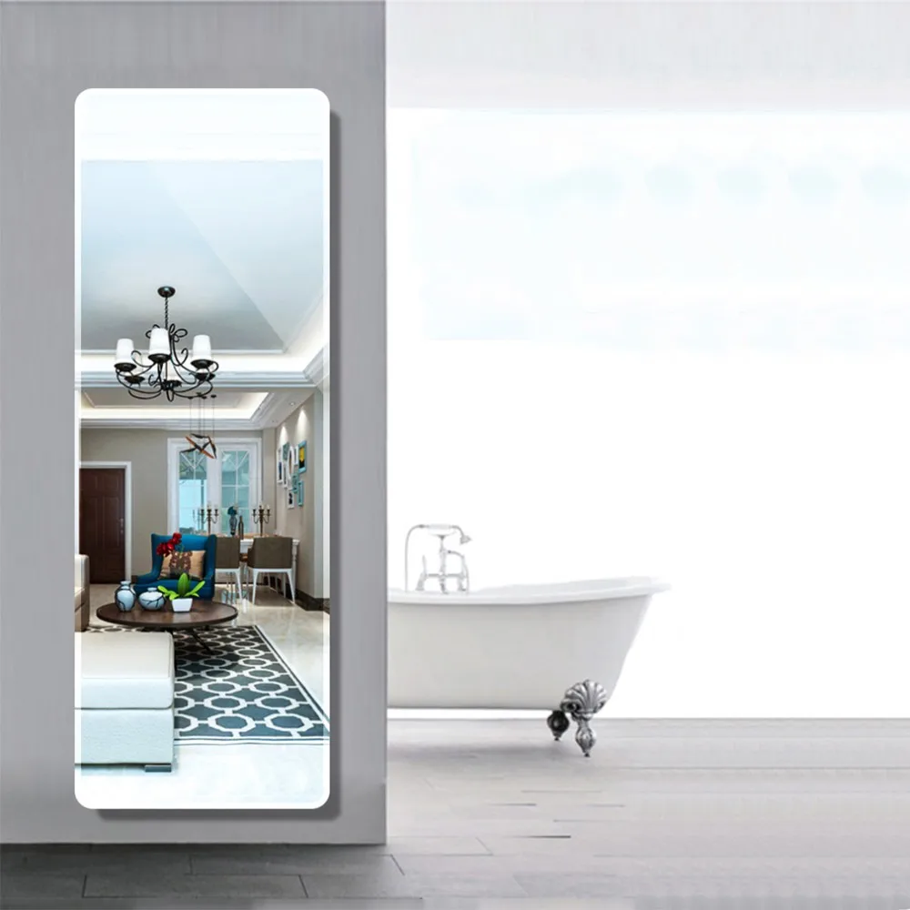 WOSEN Handcrafted in The China OEM customized Frameless Mirror Made Wall and standing floor Mirror