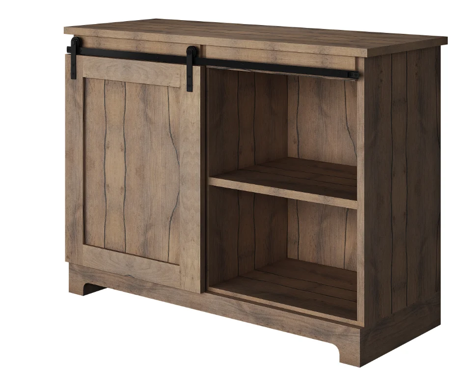 
Mini Barn Door Hardware Wooden Cabinet Black Small Sliding Barn Door Track Kit 