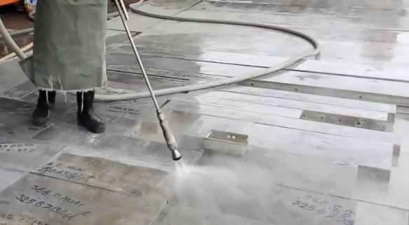 
1500bar 15lpm single dump gun aluminum formwork cleaning high pressure water jet cleaner 