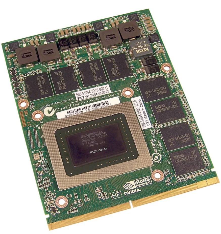 717252-001 647178-001 для видеокарты HP Q4000M N12E-Q3-A1 2GB GDDR5