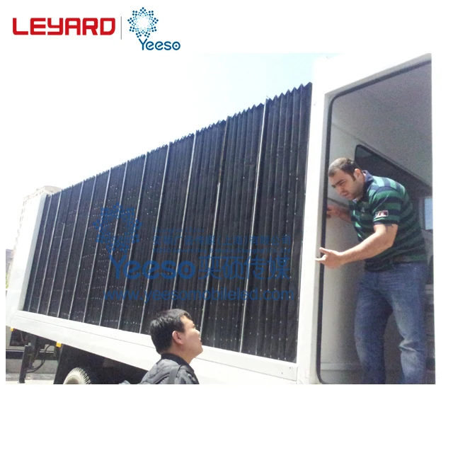 YEESO Scrolling Outdoor Mobile LED Display Advertising Vehicle YES-TB16