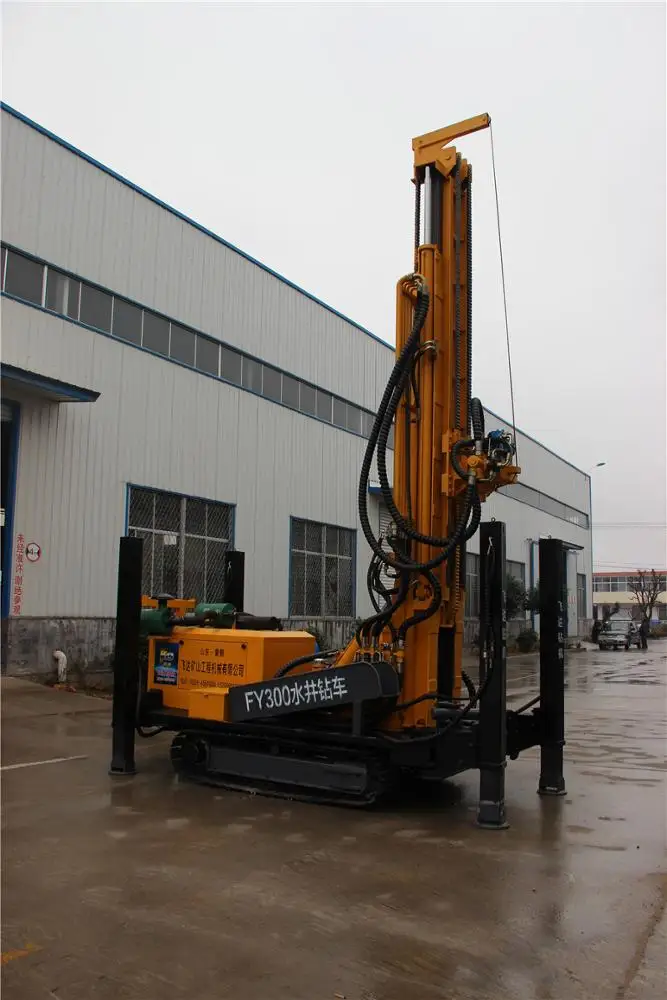 300m Water Well Drilling Rig Water Well Drilling Machine Mobile Rig