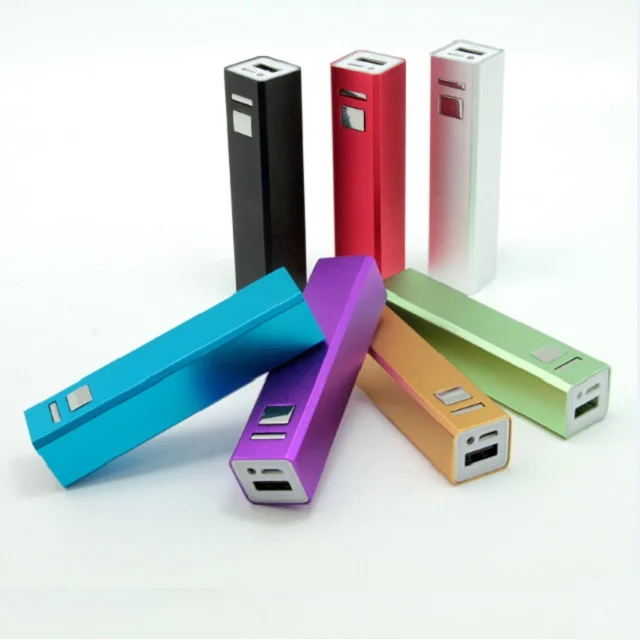 Factory direct 2000mAh high quality metal cube shape powerbank,OEM travel portable slim powerbank as gift items