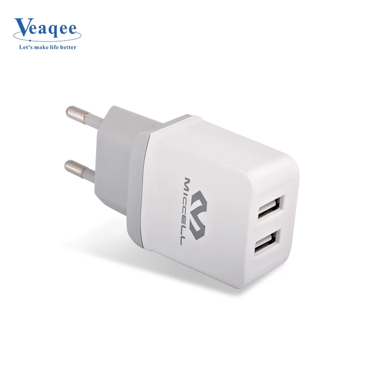 Портативный 5 В 2.4A быстрое зарядное устройство USB адаптер для iPhone/Android