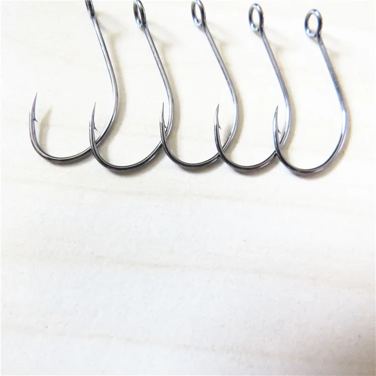 NL001  white high carbon steel 1 2 4 6 8 10   all sizes  mustad hooks fishing  fishing hooks for fishing