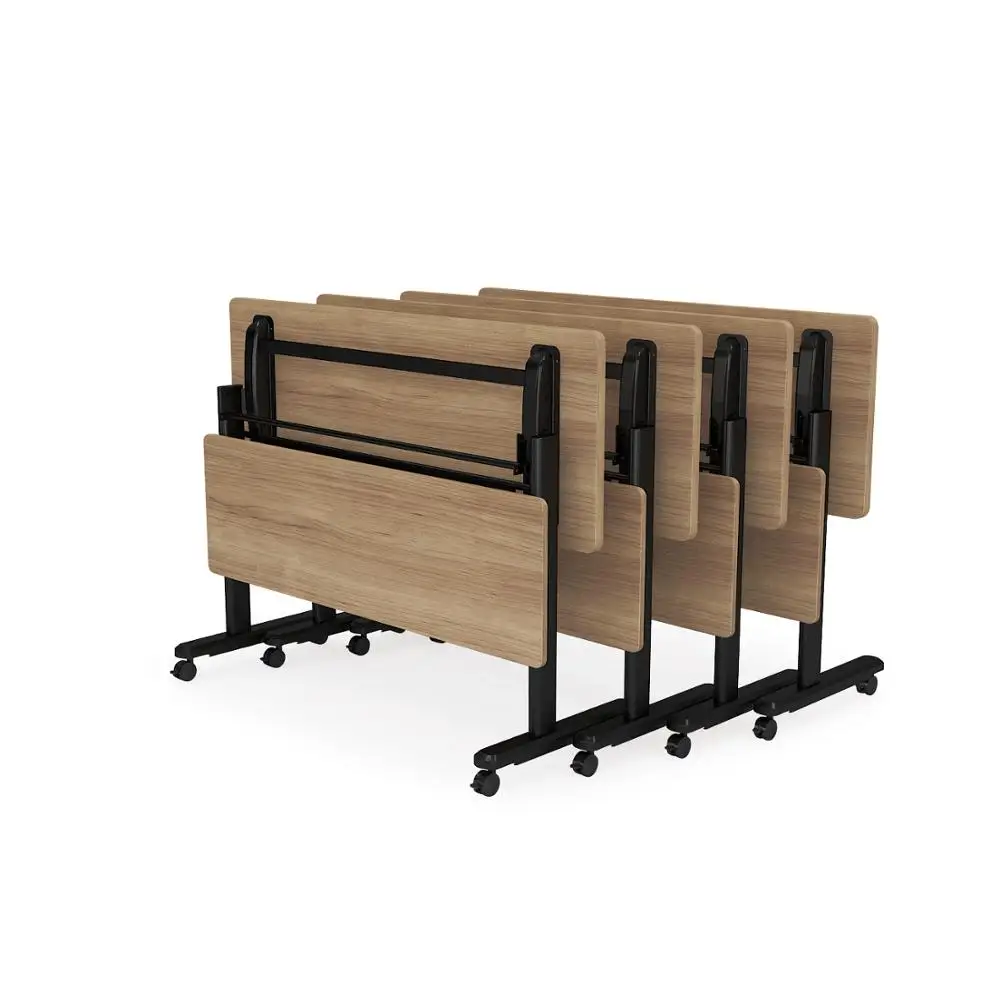 
Hot sale modern flip top training table folding training table for office conference 