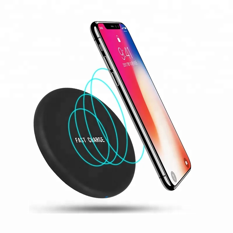 Цена завода ультра тонкий Беспроводное зарядное устройство slim 5 В портативный Беспроводное зарядное устройство