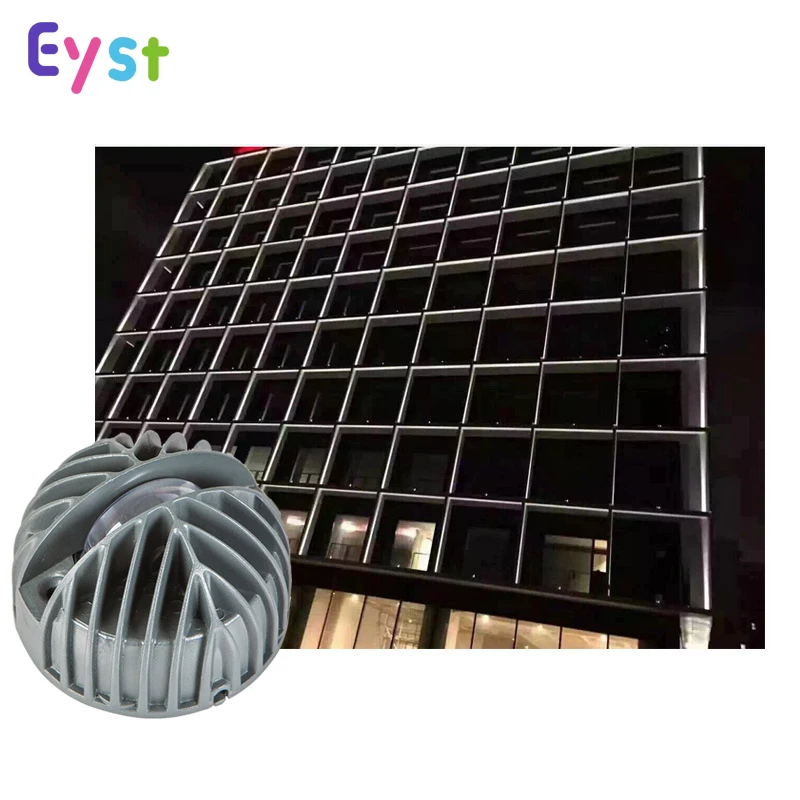 Наружный потолочный Настенный пиксельный светильник, пластиковый rgb IP65 10 Вт dmx512 светодиодный оконный светильник