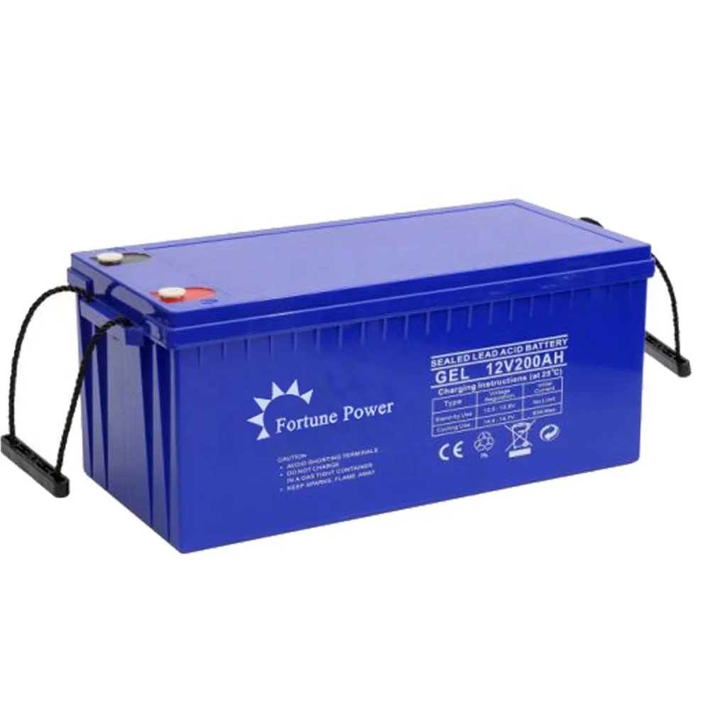 LEOCH 12V 200Ah Lead Acid UPS AGM GEL VRLA Storage Lead Acid Battery DJM12200