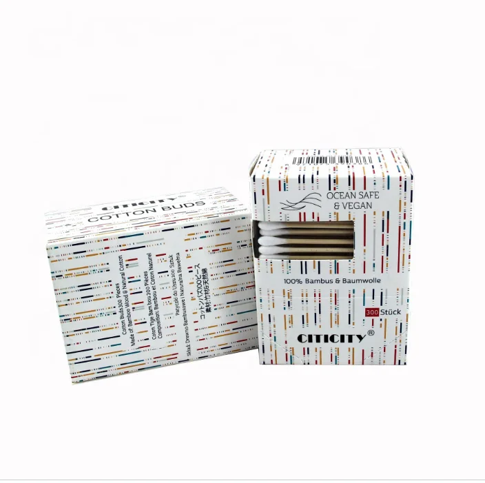 bamboo sterile cotton gauze swabs in paper box packing