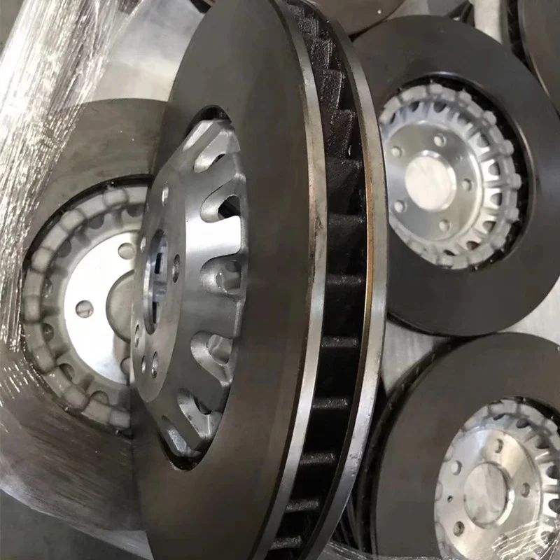 China manufacture G3000 grey iron brake rotor drilled