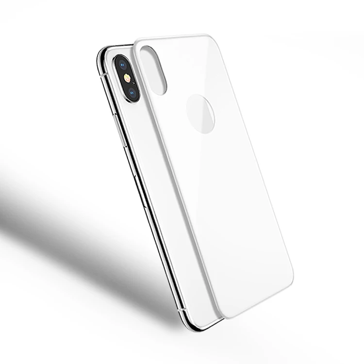Взрывозащищенные назад фильм 3D шелкография, закаленное стекло Screen Protector Для iPhone X