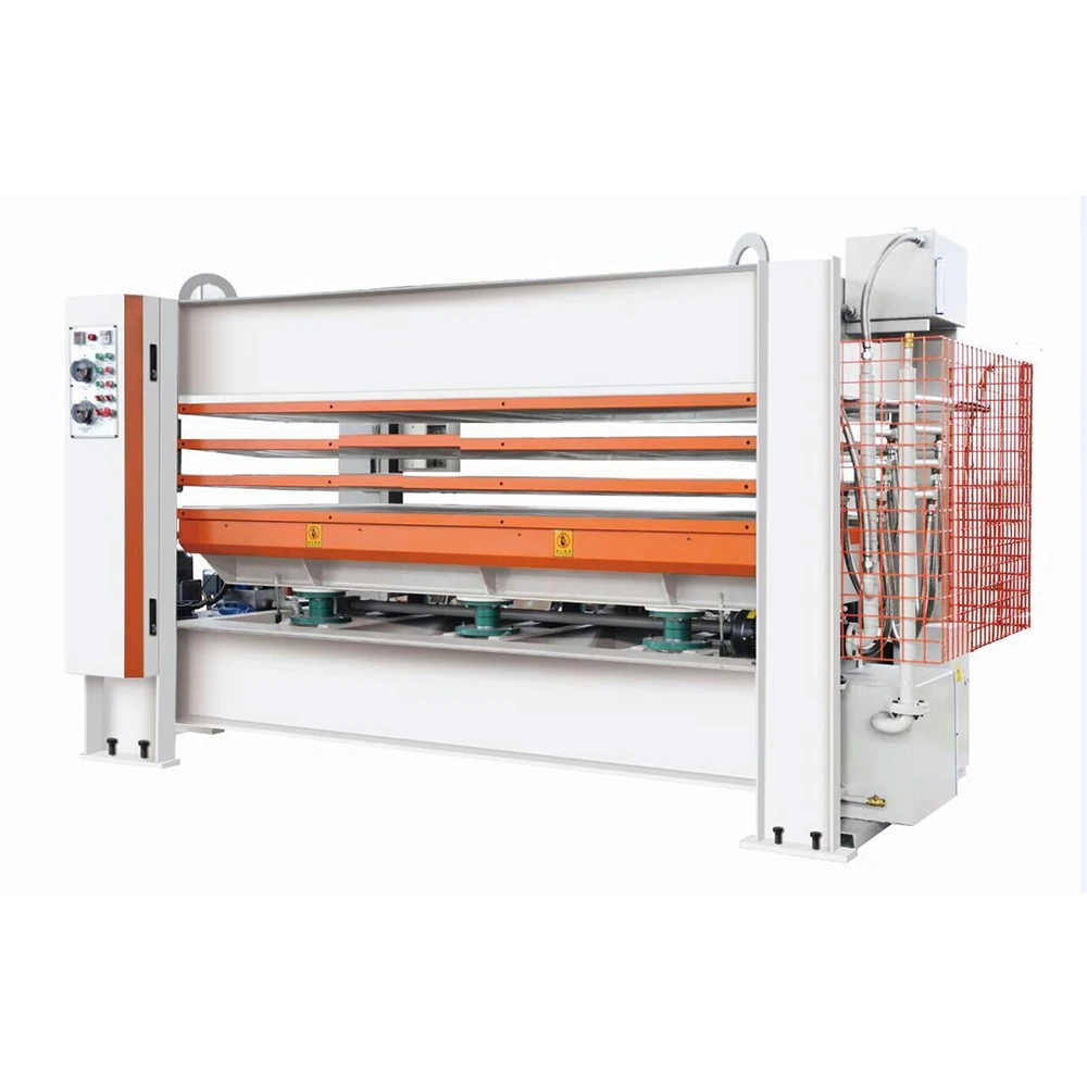 Hydraulic wood block particle board hot press machine price