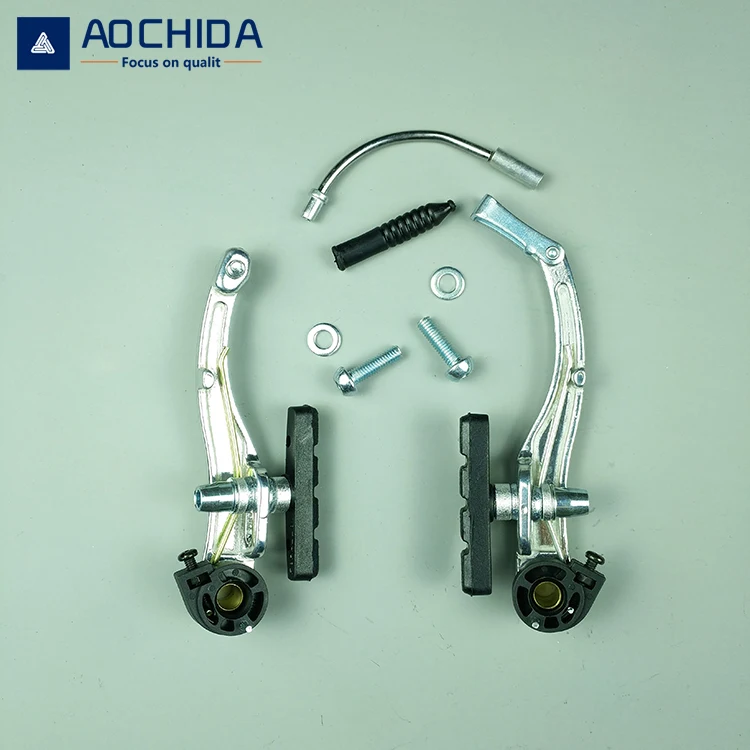 V-тормоз из алюминиевого сплава, полировальная поверхность, алюминиевый сплав, велосипедный V-тормоз