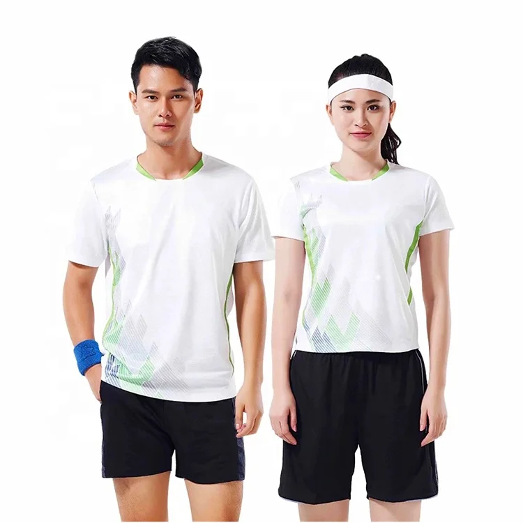 
Free Design Sports Jersey Custom Sublimation Logo Printing Badminton Shirts For Man And Women 