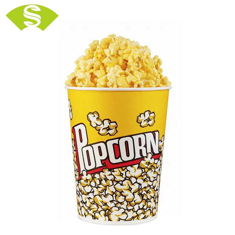 
High Quality Take away popcorn boxes paper , paper cups for popcorn , popcorn paper bucket 