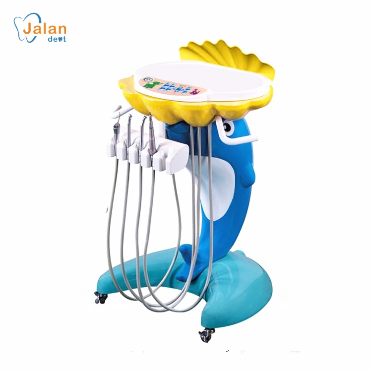 High Quality Kangaroo Design TV Player Children Dental Unit/ Dental Chair For Children