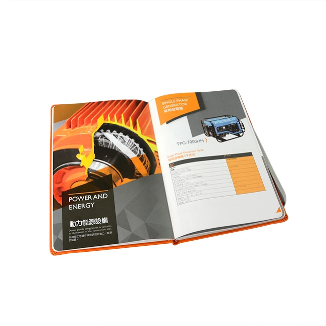 Custom luxury hardcover elegant journal notebook printing day weekly planner