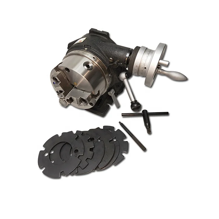 
VERTEX universal dividing head CS-8 with 8inch 3jaw chuck 