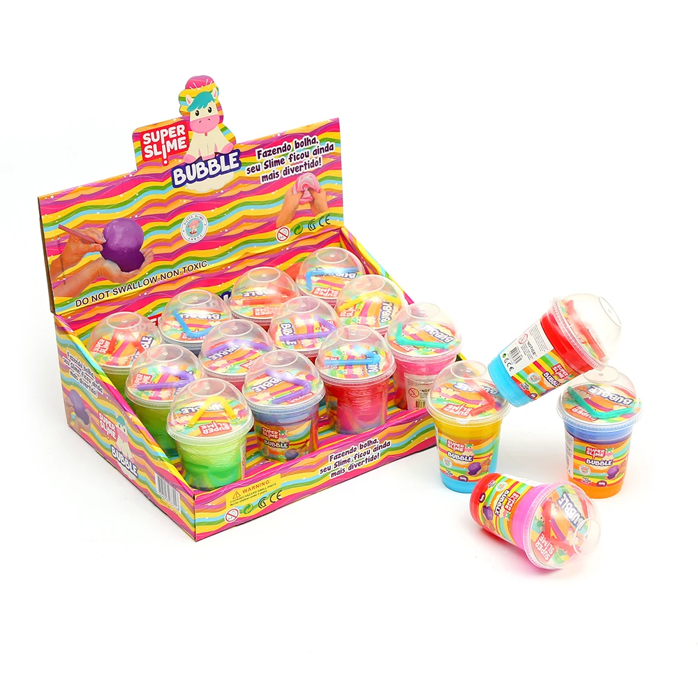 Funny Crystal Slime Fluffy Slime Colorful Slime Toys HL-992-1