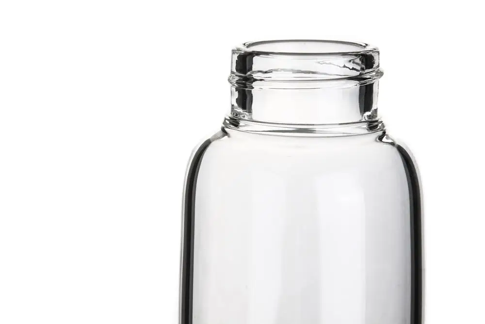 Best Selling Private Label Crystal Glass Drinking Water Bottles New Product Glass Water Bottle