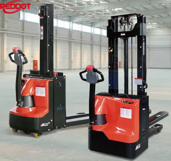 Reddot экономичный полный Электрический мини-Штабелер с подъемником 800 кг