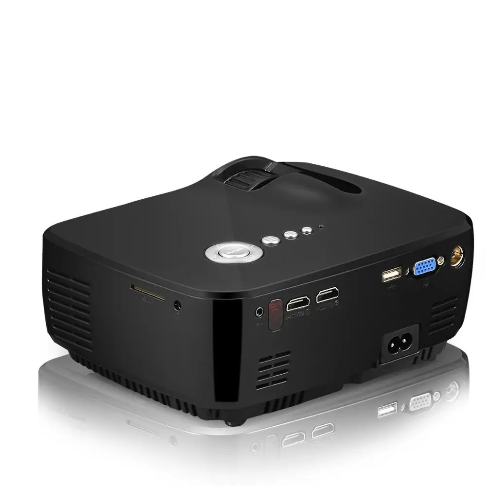 800 люмен поддержка 1080 P Мини проектор для домашнего кинотеатра проектор GP70