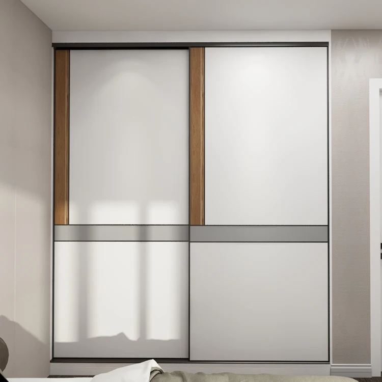 
Modern Modular Sliding Door Bedroom Wall Armoire Wardrobe Design 