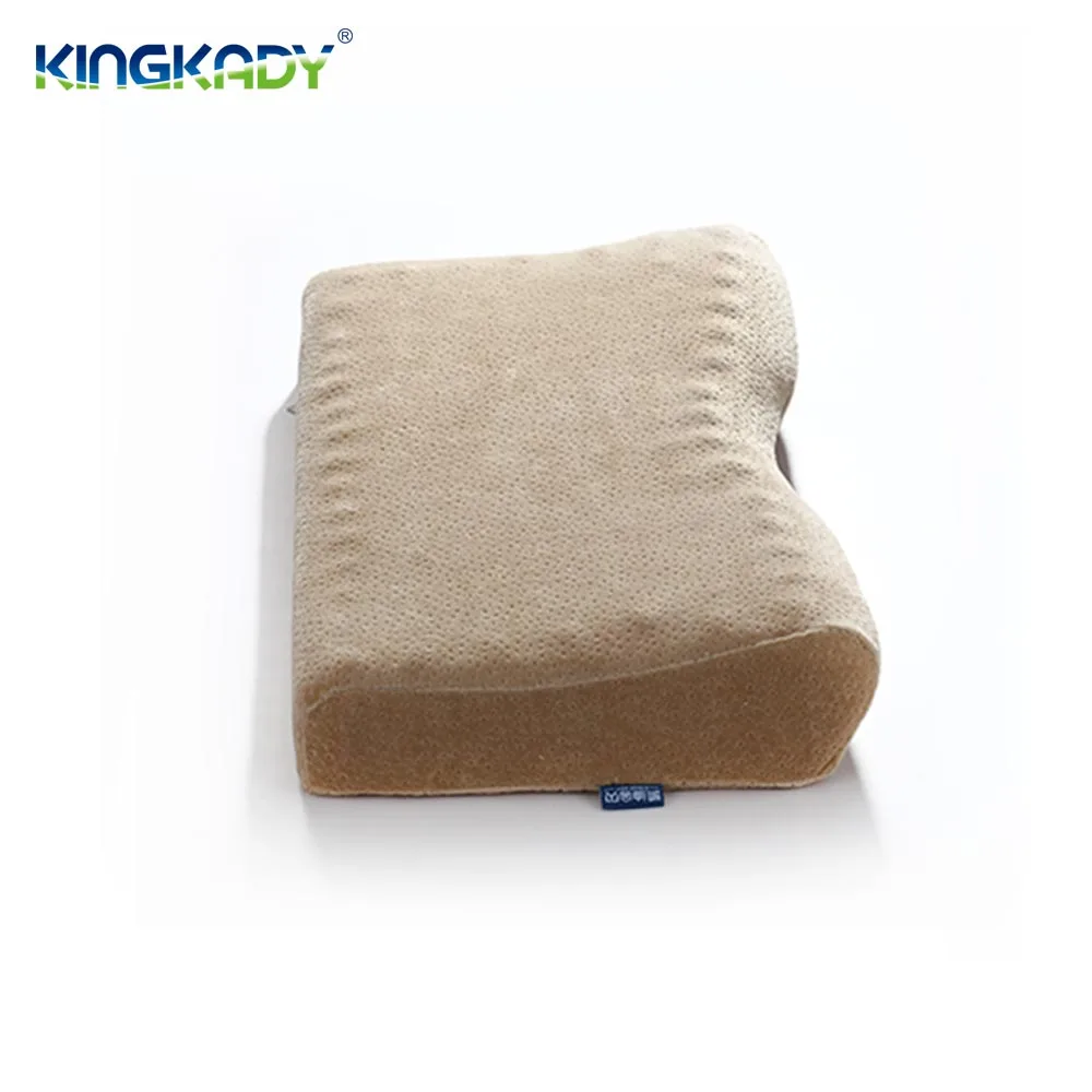 
Unique Natural Plain Concave Memory Foam Therapy Pillow Types Factory In China 