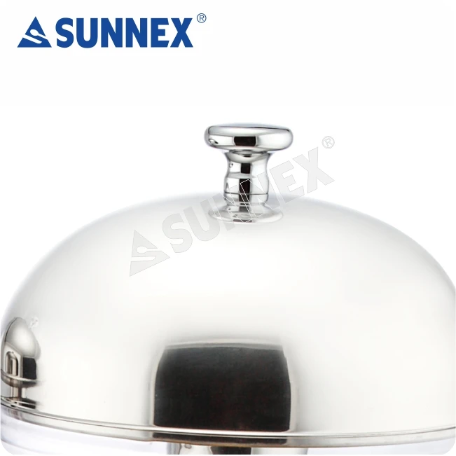 Соковыжималка Sunnex с двойными головками Диспенсер из нержавеющей стали для ресторана контейнером поликарбоната дозатор напитков
